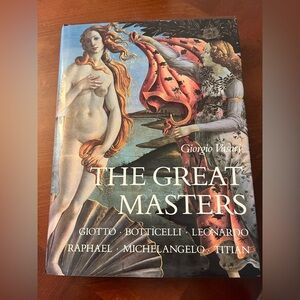 The Great Masters Large Hard Cover Book